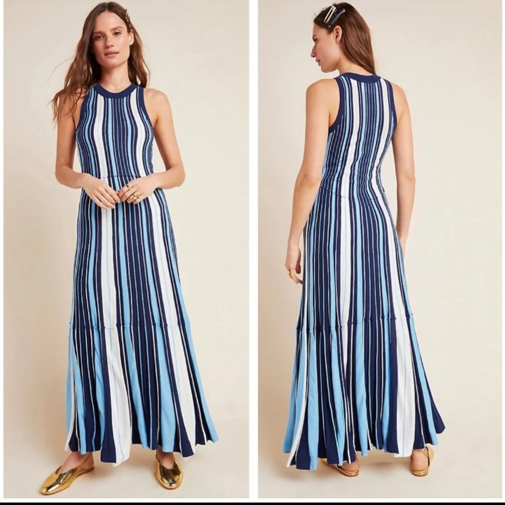 Anthropologie Maeve Lisanne Sweater Maxi Dress